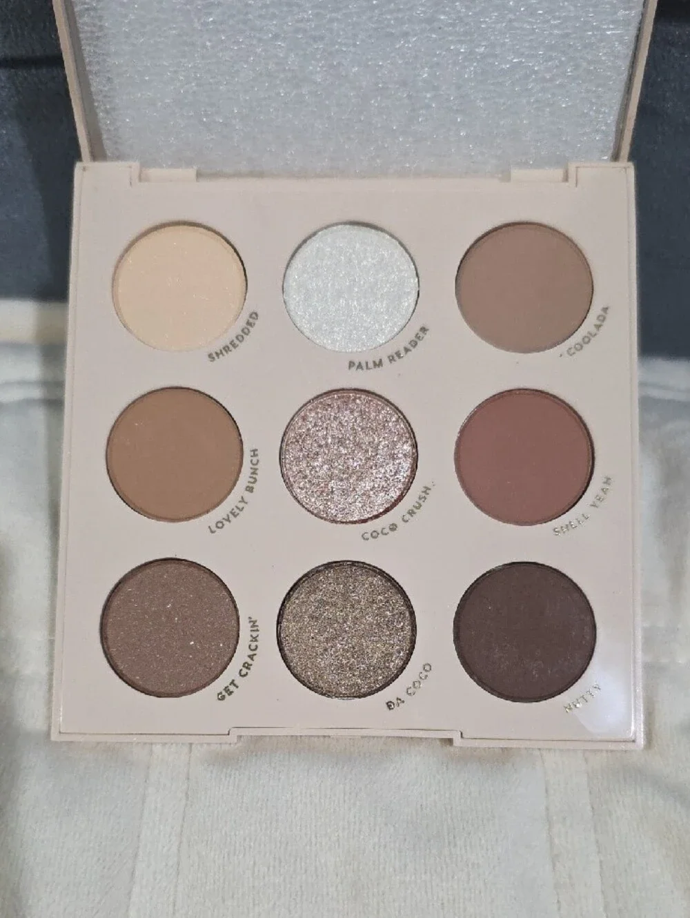 ColourPop Going Coconuts Neutral & Shimmer Eyeshadow Palette